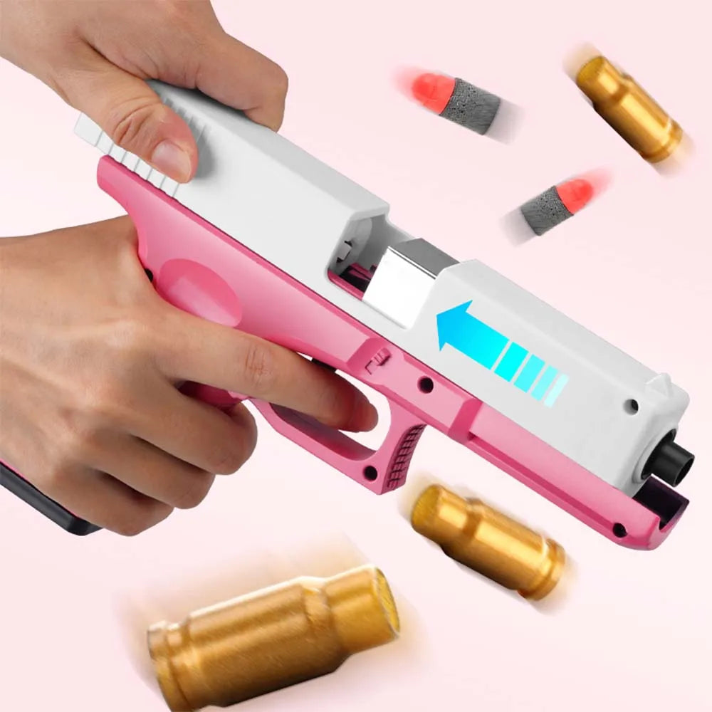 Shell Ejecting Best Pistol Gun Toy For Boy Real Toy Pistol Model Boys Christmas Gift Dropship