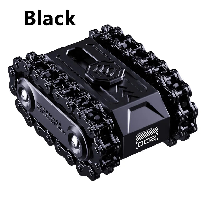Metal Rotating Tank Fidget Toy - Tactical Magnetic EDC Stress Reliever & Spinner | Cool Military Gift for Kids Fidget Toy EDC