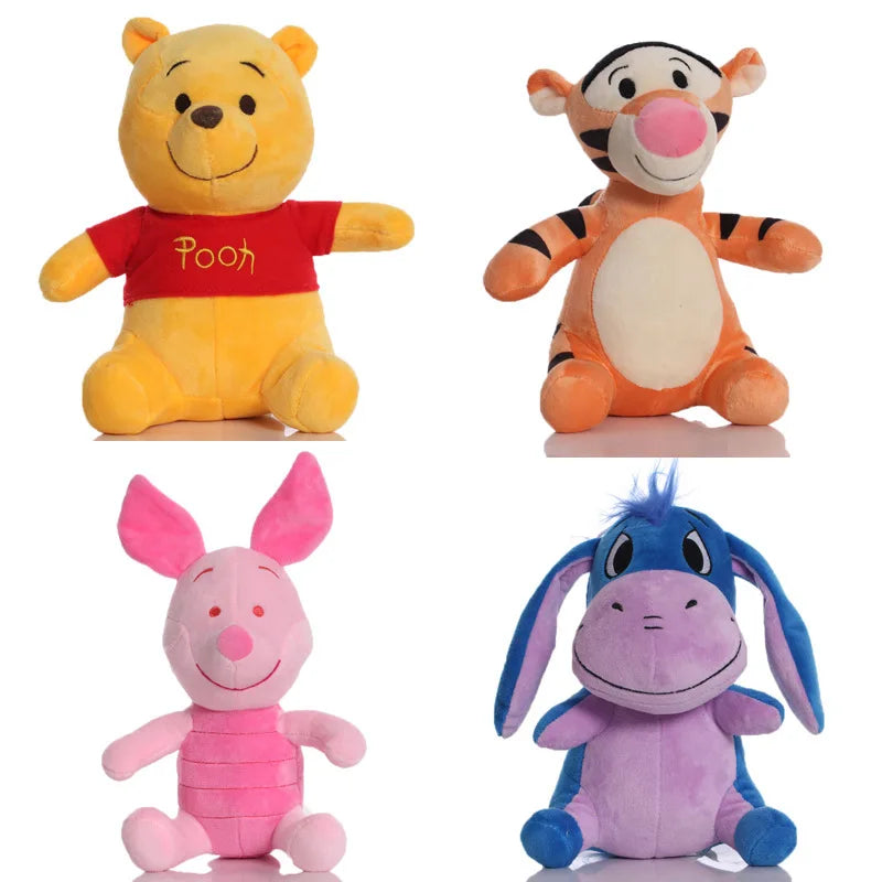 New Winnie The Pooh Plush Toys Soft Stuffed Kawaii Anime Doll Cartoon Pooh Bear Plush Doll Birthday Gift for Boys