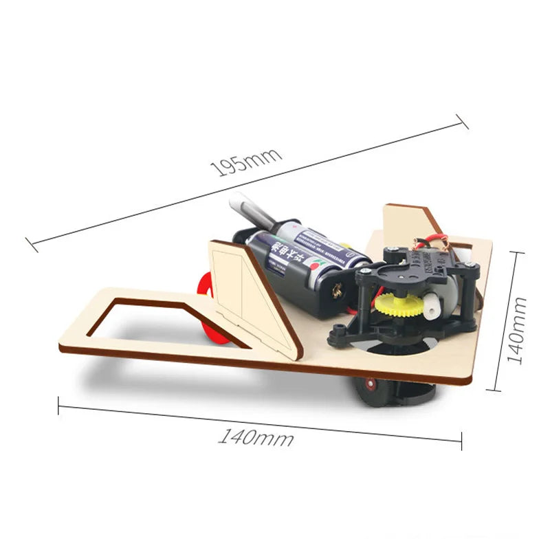DIY Obstacle Avoidance Car Robot Science Experiment Technology Elementary School Student Manual Intelligence Experiment Toy Gift