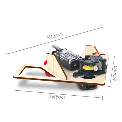 DIY Obstacle Avoidance Car Robot Science Experiment Technology Elementary School Student Manual Intelligence Experiment Toy Gift