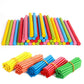 100pcs Colorful Bamboo Counting Sticks Mathematics Teaching Aids Counting Rod Math Learning Toy Gift