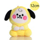 Hot B-T-21 Plush Toy Tata Koay Shooky Mang Cooky Cartoon Animal Backpack Key Mobile Phone Pendant Office Toys Friend Gift