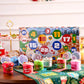 2026 Slime Christmas Advent Calendar 24 Days Christmas Countdown Calendar Kit with Xmas Dessert Theme Accessories, Xmas Party Favors Supplies, Kids Fun Gifts for Boys Girls