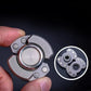 Alloy Metal 3 In1 Fidget Spinner Slider Clicker Magnetic EDC Cool Gadget Silent Stress Relief Enhanced Focus For Adults & Kids