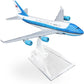 16cm Air Force one 1:400 Die-cast Metal Airplane Model with Stand for Aviation Enthusiasts Gift or Display Decorations