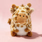 Mini Cartoon Panda Capybara Plush Toy Cute Stuffed Animal Chick Plushies Anime Pig Kitten Doll Soft Kids Toy for Girls Gift Deco
