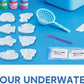 JOYFY Aqua Elf Water Gel Kit Magic Fairy Water Toy Kit with 10 Magic Gels 12 Sea Creature Molds for Presents Birthday Gifts