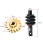 AXSPEED Steel Gear Overdrive Worm Differential Axle Parts 12T 13T 14T 16T 18T for 1/24 Axial SCX24 RC Crawler Car Upgrade