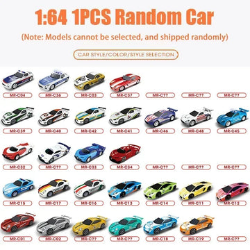 1:64 New Electric Race Track Car Accessories Toys Double Remote Control Car Autorama Circuit Railway Slot Vehicle Kids Gifts