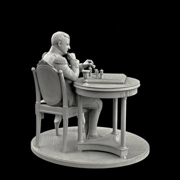 75mm resin unpainted model kit, Napoleon Emperor unassembled and unpainted GK