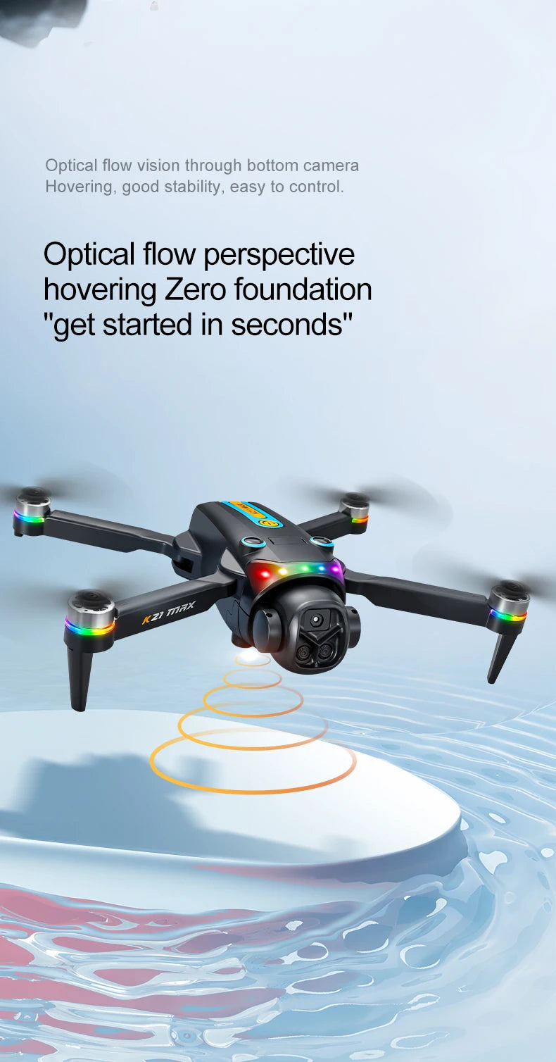 Outdoor Aerial Drone Electric Dual Camera 90° 120° Wide Angle HDR Video Gesture Photo Video Dual Camera Switch HD Large Screen RC Drone