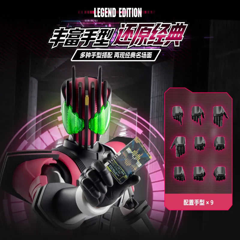 In Stock Blokees Hero Kamen Rider Legend Edition - Kamen Rider Decade Posable Model Kits Anime Peripheral Collect Toys Gifts