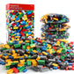 300/500/1000 DIY Creative Building Blocks Bulk Set Urban Classic Blocks Assembled Birthday Gift Children's Educational Toys