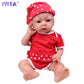 IVITA Authentic 100% Silicone Painted Reborn Baby Dolls Shipped from USA Warehouse Realistic Baby Dolls for Kids Christmas Toys