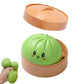 Giant Size Steamed Bun Squeeze Toy Glitter Simulated Food Dumpling Squishy for Office Desk Decor Fun Birthday Party Favors