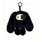 Cute Juju Rabbit Plush Keychain Flower Eye Bunny Stuffed Doll Kawaii Long Ears Animals Bag Pendant Car Keyring Toy Gift for Girl