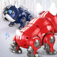 Dance Music Bulldog Robot Intelligent Interactive Dog with Light Kids Toy Early Educational Toy for Baby Boys Girls Gift
