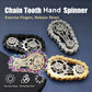 Metal Sprockets Flywheel Gear Fingertip Gyro Fidgeting Spinner Antistress Anxiety Bike Chains Spinner Fidget Toys for Adult Kids