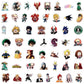 50Pcs My Hero Academia Stickers Set DIY Waterproof Decals for Skateboard Laptop Phone Luggage Notebook Fridge