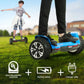 Warrior Off-Road Self-Balancing Scooter 8.5 Inch 350W X 2 with Music Speaker And LED Lights 10mph - Indoor And Outdoor Use