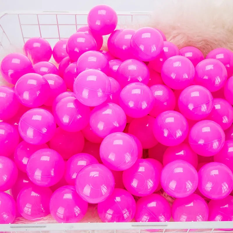 50pcs Colorful Love Star Plastic Ocean Ball Pits Eco-Friendly Funny Baby Kid Swim Pit Play Toy Water Pool Ocean Wave Balls Gifts