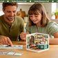 Rolife Super Creator Serious DIY Miniature House Kit Mini Dollhouse Model Building Kit with LED Light Home Decor(DW026/27/28)