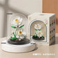 Eternal Flower Bouquet Bonsai Potted Plant Micro Building Blocks Model Home Decoration Toy For Kid Birthday Gift