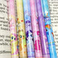 Anime Kawaii Cute My Little Pony Neutral Pen Signature Pen Carbon Pen Stationery Student 0.5Mm Black Cartoon Birthday Girls Gift