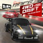 KF20 1:64 RC Desktop Car 2.4G High-Speed Racing Drift Car Mini Full Proportions Desk Competition Toy RC Toy For Boys Gift