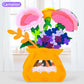 DIY Flower Toys Montessori Arts Crafts Non-weaving Handicrafts Flowerpot Toys for Kid Gift Early Preschool Educational Gift