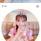6pcs Rhinestone Tiara Crown and Magic Wand With Glitter Crystal Head Hoop Jewelry Hair Accessories For Girls Teens Birthday Gift