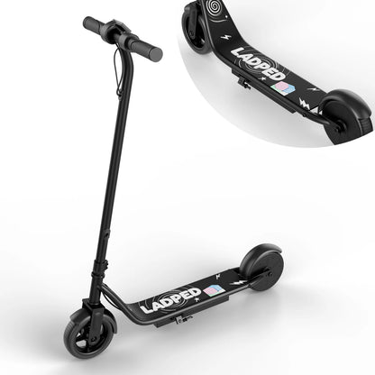 Electric Scooter for Kids - 3/6/9MPH Three Speed Modes & 10Mile Max Range, 250W Motor, 6.5" Solid Tires Commuter E-Scooter