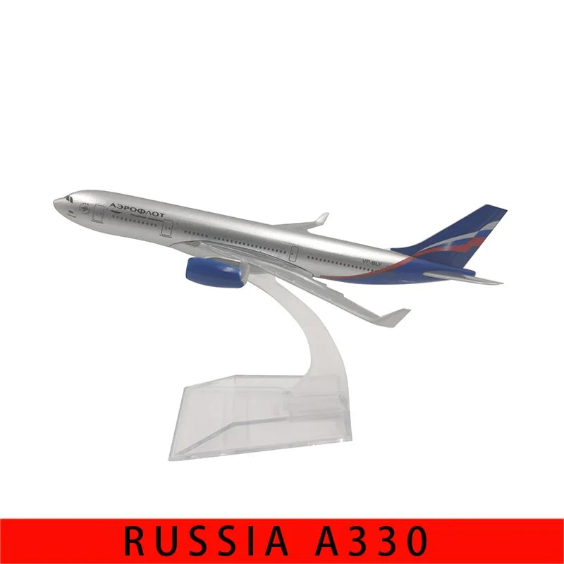 JASON TUTU 16cm Lufthansa Airbus A340 Plane Model Airplane Model Airbus Aircraft Model 1:400 Diecast Metal Airplanes Plane Toy