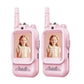 2PCS  Video Walkie Talkies for Kids Rechargeable Toddler Toys  for Indoor Camping Travel  Birthday Gfits for Kids Ages 3-12