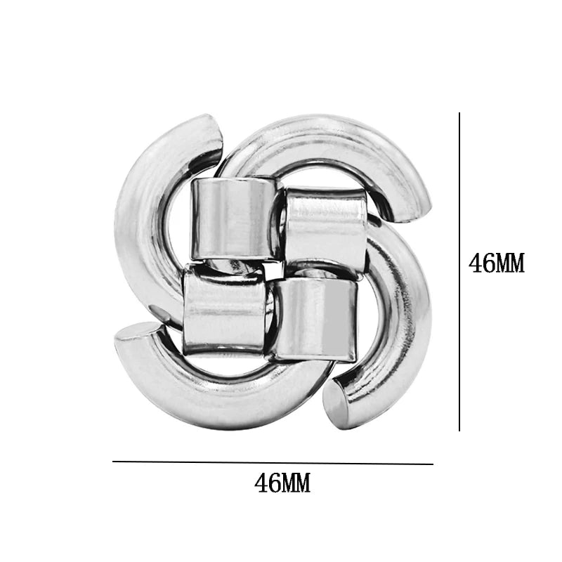 Difficult Metal Brain Teaser Puzzles Steel IQ Games For Kids Adults Disentanglement Logic Test Mind Challenge Intellectual Toys