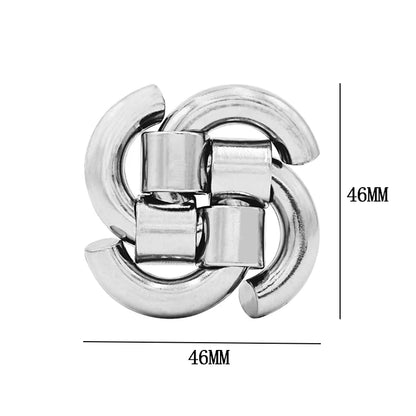 Difficult Metal Brain Teaser Puzzles Steel IQ Games For Kids Adults Disentanglement Logic Test Mind Challenge Intellectual Toys