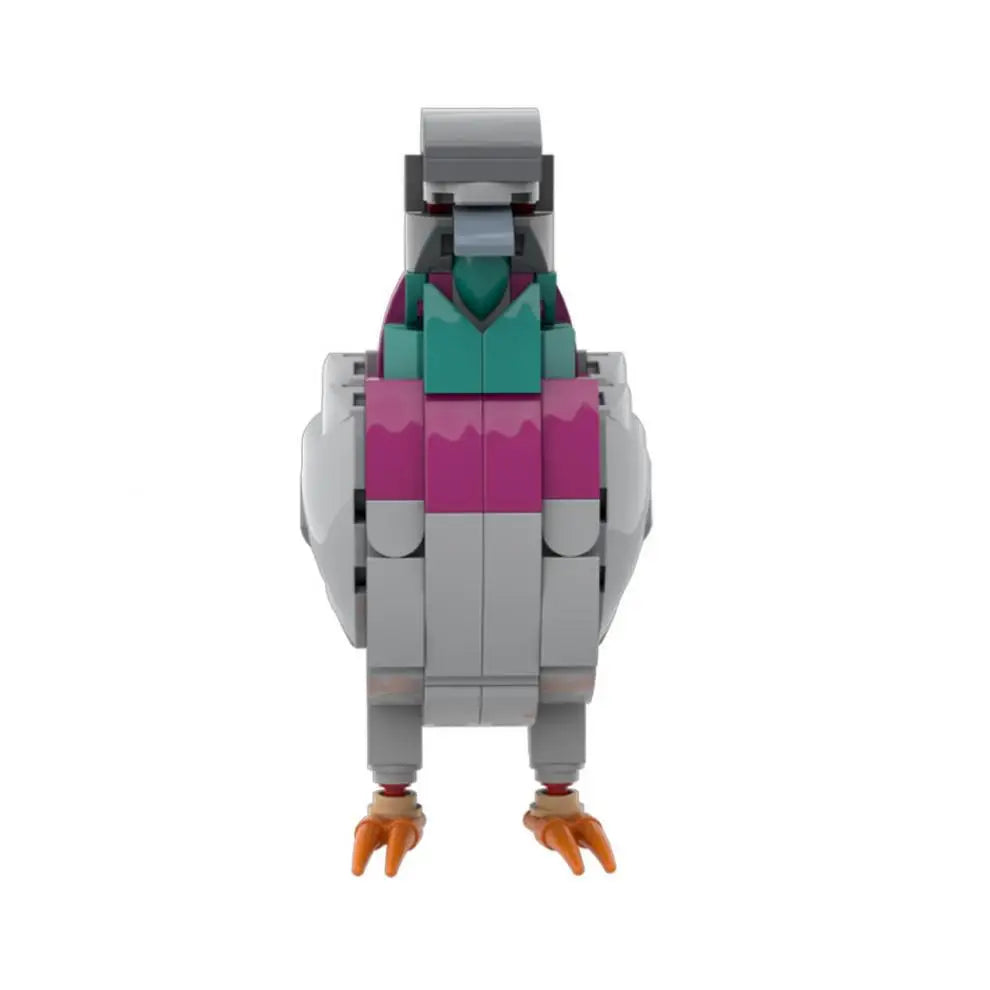 Adollya MOC Ideas Animals Feral Pigeon Home Ornament 255PCS Bricks Model Building Blocks Kits Toys Gifts Toy
