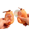 1PC Creative Capybara Doll Spit Bubble Fidget Decompression Pinch Toy Relieve Stress Children Fun Squeeze Interactive Toys Gift
