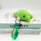 1pcs Green Frog Plush Toy Cute Pendant Kawaii Key Pendant Fashion Bag Pendant Suitable as an Easter Gift for Family and Friends