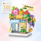 Food Shop Street Series - Mini City Shop House Model Kit, Fun DIY Educational Building Toy Gift for Kids Ages 6-12