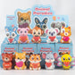 12pcs Set Slow Rebound Food Mystery Blind Box Cute Animal Cartoon Simulation Collectible Stress Reliever Fidget Squeeze Toy