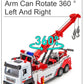 1:32 Alloy Engineering Car Model Metal Diecasts Toys Alloy Vehicles Car Double Hook Wrecker Trucks Toy Birthday Gifts For Boy
