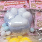 Squeeze Cat's Paw with Fur Stress Relief Squishy Fidget Toy Mini Kawaii Plush Silicone Sticky Decompressing Pinching Cat Foot