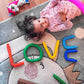 8/16/24 Pcs Colorful PopTelescopic Tube Stretching Corrugated Tube Children Adult Stress Relief Toy