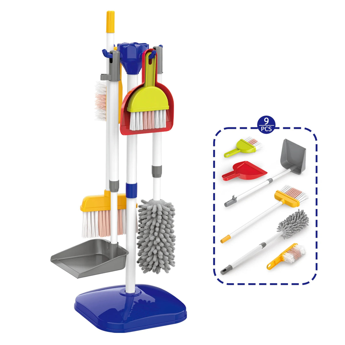 Children's Simulation Cleaning Toys Cleaning Vacuum Cleaner Dustpan Tool Set