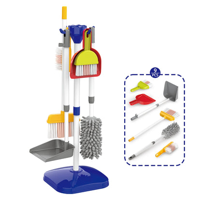 Children's Simulation Cleaning Toys Cleaning Vacuum Cleaner Dustpan Tool Set