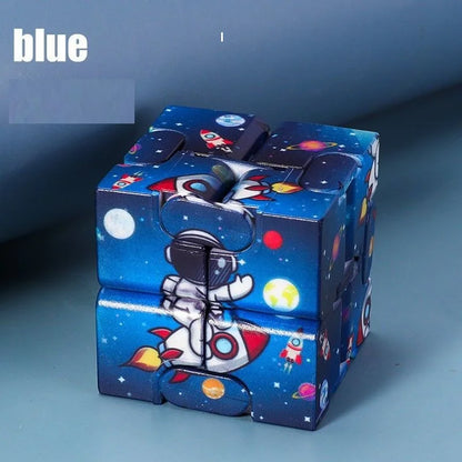 ~~Infinity Cube Flip Adhd Toys Anxiety Toy Fingertips for Game Puzzle Antistress Magic Finger Fidget Autism Hand Gifts Children