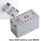 MOC Power Functions Servo Train Motor Battery Box Switch Light IR Remote Control Receiver Technical Parts Set Building Blocks