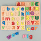 Wooden Alphabet & Number Puzzle | Montessori Learning Toy for Kids